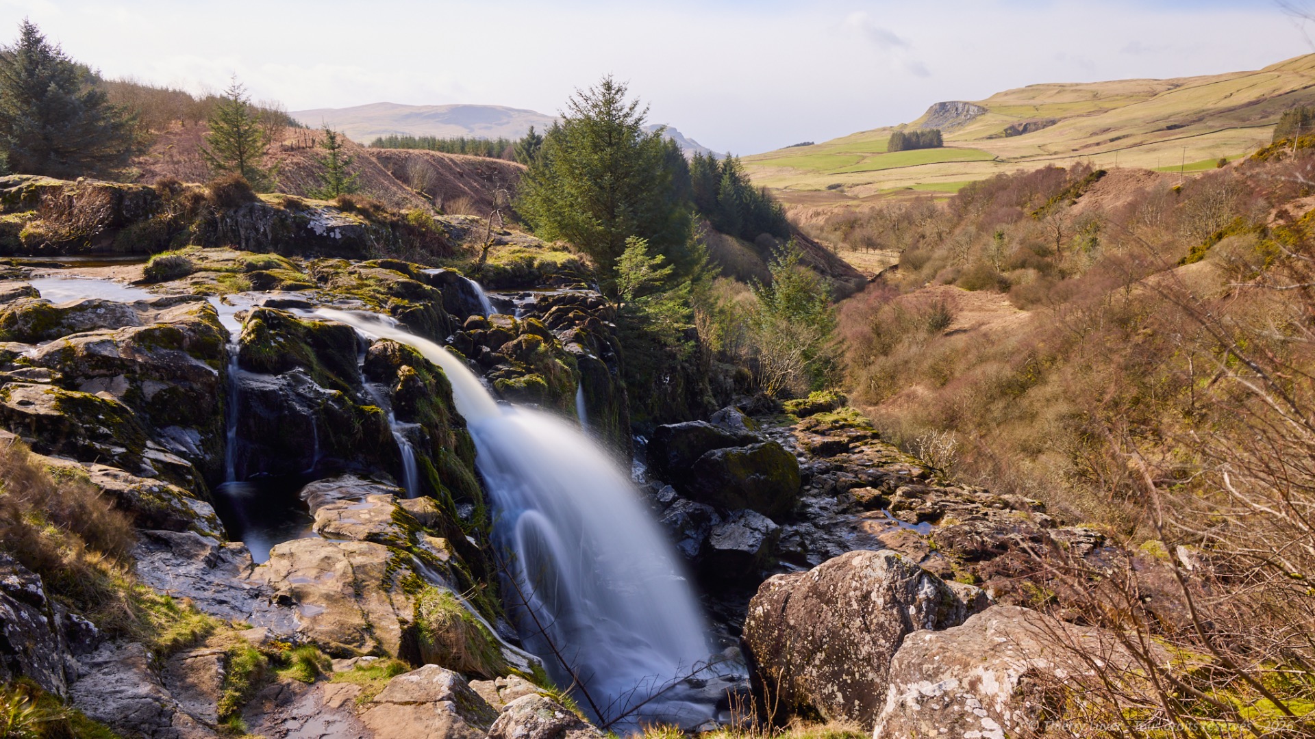 Loup of Fintry waterfall - Ecosse
