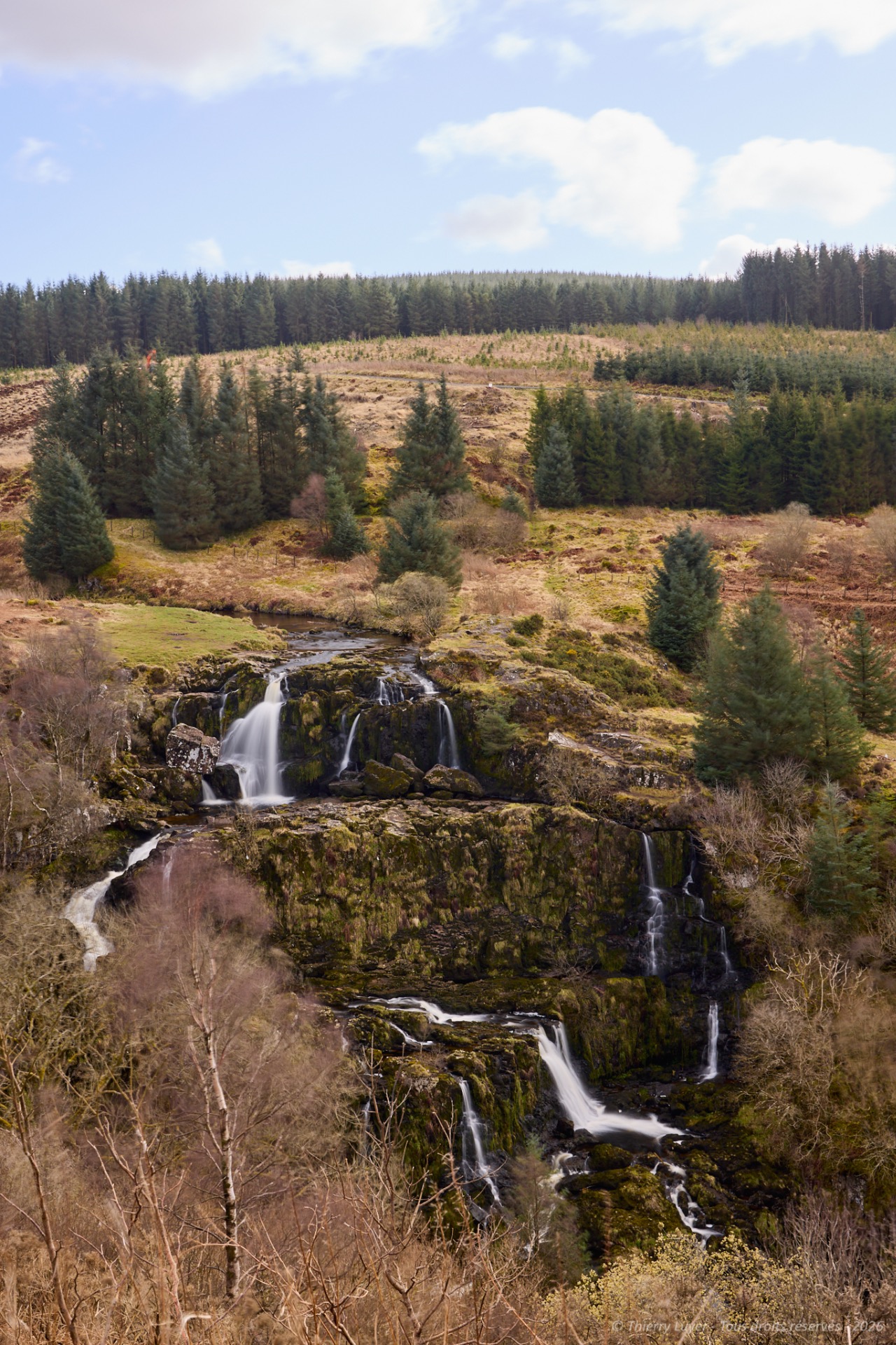Loup of Fintry waterfall - Ecosse